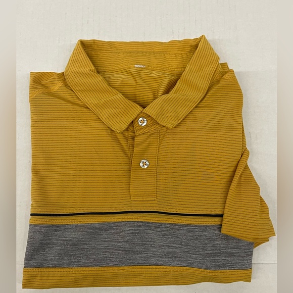 Mens Lululemon Evolution polo shirt size XL button up collar - Picture 9 of 9